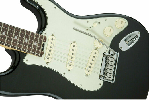 Guitare électrique Fender American Elite Stratocaster RW Mystic Black - 5