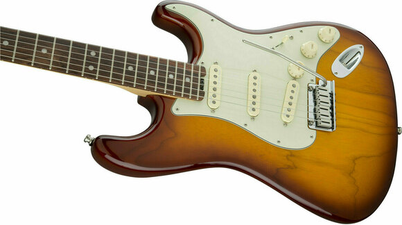 Guitarra elétrica Fender American Elite Stratocaster RW Tobacco Sunburst (Ash) - 3