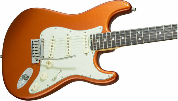 Chitarra Elettrica Fender American Elite Stratocaster RW Autumn Blaze Metallic - 4