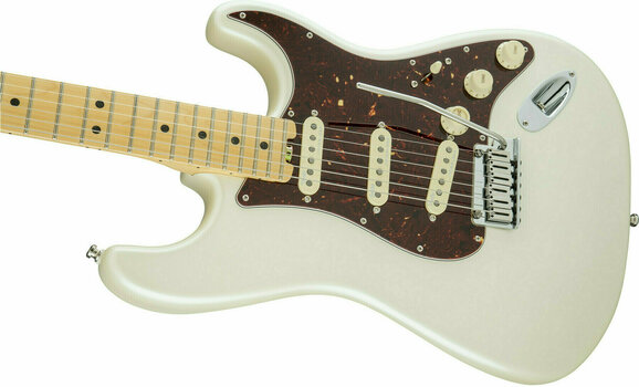 Electric guitar Fender American Elite Stratocaster MN Olympic Pearl - 3