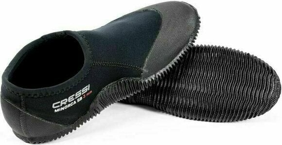 Neoprene Shoes Cressi Minorca 3mm Shorty Boots Black XS - 2