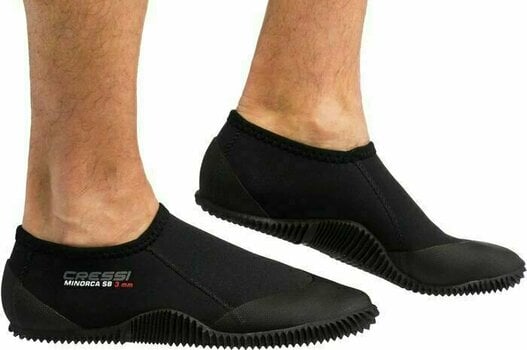 Neoprene Shoes Cressi Minorca 3mm Shorty Boots Black XS - 7