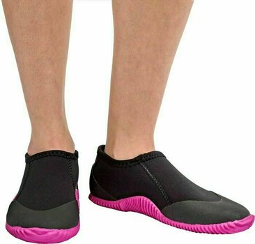 Neopren cipele Cressi Minorca 3mm Shorty Boots Black/White/Pink Logo And Pink Solex XS - 4