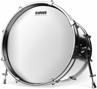 Drum Head Evans BD18G1CW G1 Coated White 18" Drum Head - 3