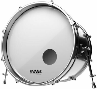 Resonant Drum Head Evans BD20RSW EQ3 Reso Smooth 20" White Resonant Drum Head - 2