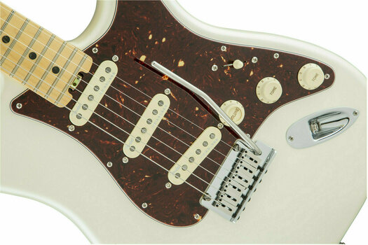 Guitare électrique Fender American Elite Stratocaster MN Olympic Pearl - 5