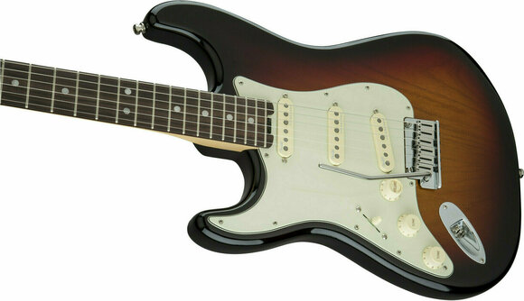 Guitarra elétrica para esquerdinos Fender American Elite Stratocaster Left-Hand RW 3-Color Sunburst - 3
