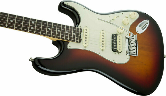 Guitare électrique Fender American Elite HSS Shawbucker RW 3-Color Sunburst - 3
