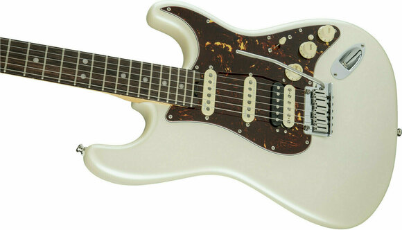 Guitare électrique Fender American Elite Stratocaster HSS Shawbucker RW Olympic Pearl - 3