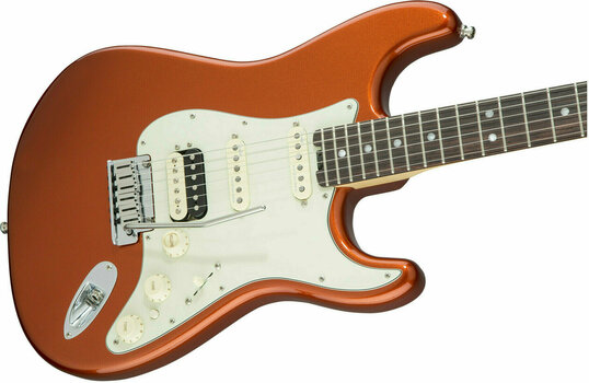 Elektromos gitár Fender American Elite Stratocaster HSS Shawbucker RW ABM - 4