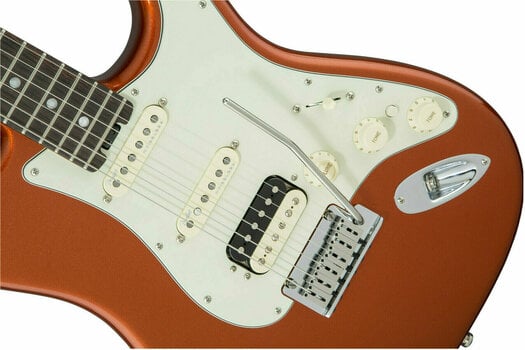 Elektromos gitár Fender American Elite Stratocaster HSS Shawbucker RW ABM - 5