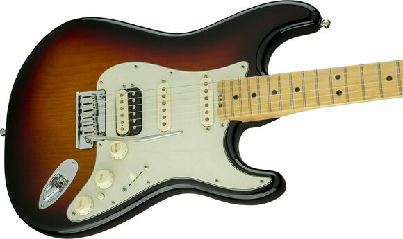 Guitare électrique Fender American Elite Stratocaster HSS Shawbucker MN 3TS - 3