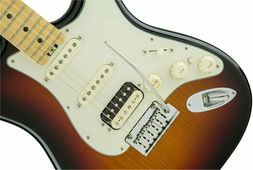 Guitarra elétrica Fender American Elite Stratocaster HSS Shawbucker MN 3TS - 4
