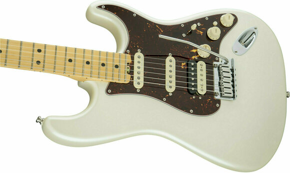 Sähkökitara Fender American Elite Stratocaster HSS Shawbucker MN Olympic Pearl - 3
