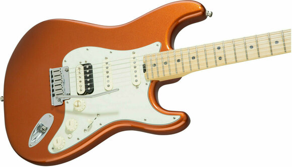 Elektrická gitara Fender American Deluxe Elite HSS Shawbucker MN ABM - 4