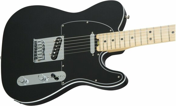 Electric guitar Fender American Elite Telecaster MN Mystic Black - 4