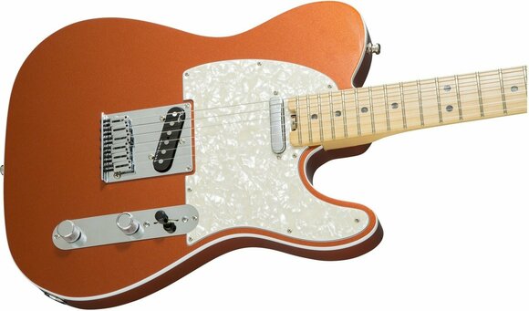 Elektrická gitara Fender American Elite Telecaster MN Autumn Blaze Metallic - 4