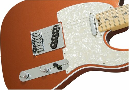 Elektrisk gitarr Fender American Elite Telecaster MN Autumn Blaze Metallic - 5