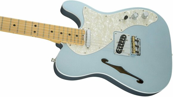 Elektrische gitaar Fender American Elite Telecaster Thinline MN Mystic Ice Blue - 3
