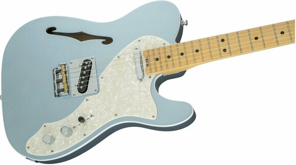 Elektromos gitár Fender American Elite Telecaster Thinline MN Mystic Ice Blue - 4