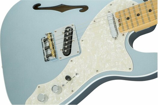 Guitarra electrica Fender American Elite Telecaster Thinline MN Mystic Ice Blue - 5