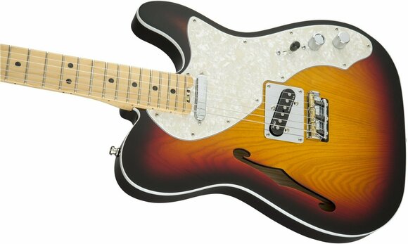 Električna kitara Fender American Elite Telecaster Thinline MN 3-Color Sunburst - 3