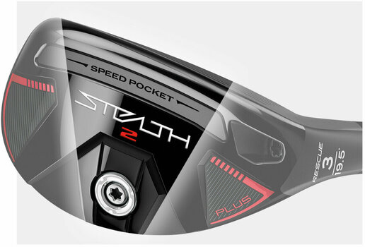 Golfclub - hybride TaylorMade Stealth2 Plus Golfclub - hybride Linkerhand Regulier 22° - 7