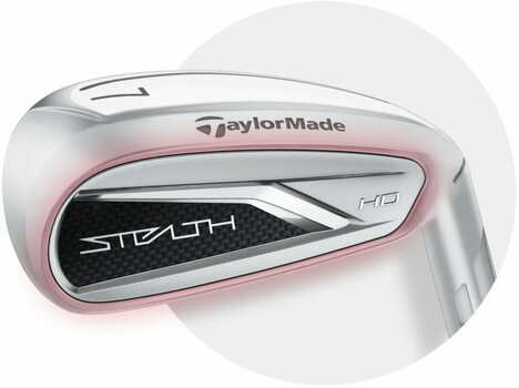 Palica za golf - željezan TaylorMade Stealth HD 5-PW RH Steel Regular - 5