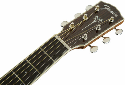 Elektro-akoestische gitaar Fender PM-3 Standard Triple 0, Natural - 5