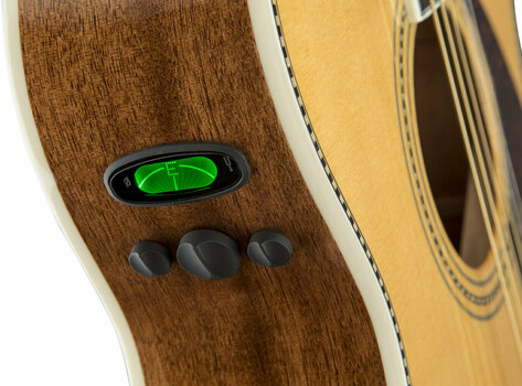 Elektro-akoestische gitaar Fender PM-3 Standard Triple 0, Natural - 7