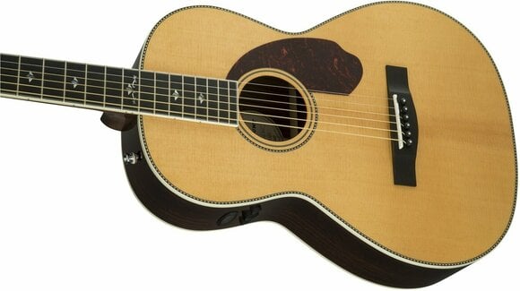 Electro-acoustic guitar Fender PM-2 Deluxe Parlour, Natural - 4