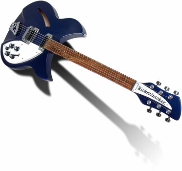 Puoliakustinen kitara Rickenbacker 330 Midnight Blue Puoliakustinen kitara - 2