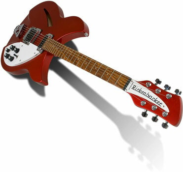 Halvakustisk gitarr Rickenbacker 330 Ruby - 2