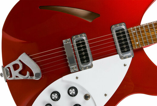 Halvakustisk guitar Rickenbacker 330 Ruby - 4