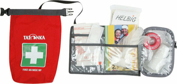 Lekárnička, Prvá pomoc Tatonka First Aid Basic Waterproof Kit Red - 5