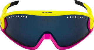 Kolesarska očala Alpina 5w1ng Pineapple/Magenta Matt/Blue Kolesarska očala - 1