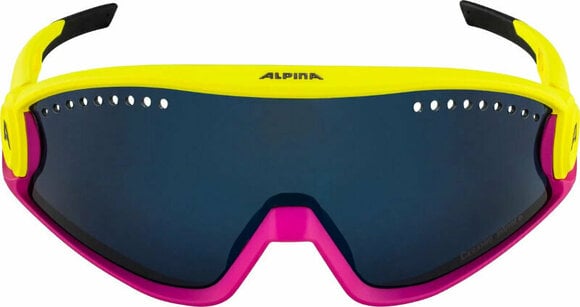Cycling Glasses Alpina 5w1ng Pineapple/Magenta Matt/Blue Cycling Glasses - 2