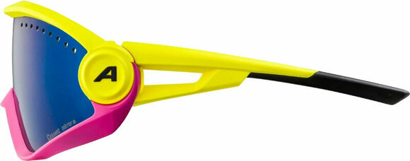 Cycling Glasses Alpina 5w1ng Pineapple/Magenta Matt/Blue Cycling Glasses - 3