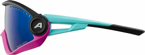 Cycling Glasses Alpina 5w1ng Blue/Magenta Black Matt/Blue Cycling Glasses - 3