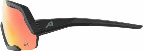 Cykelglasögon Alpina Rocket QV Black Matt/Rainbow Cykelglasögon - 3
