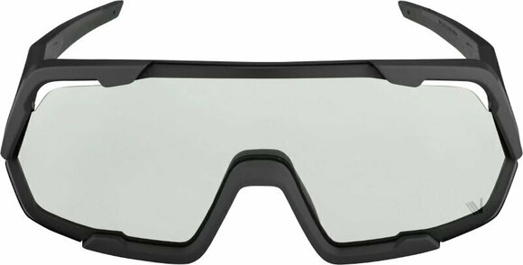 Cycling Glasses Alpina Rocket V Black Matt/Clear Cycling Glasses - 2