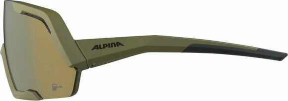 Lunettes vélo Alpina Rocket Q-Lite Olive Matt/Bronce Lunettes vélo - 3