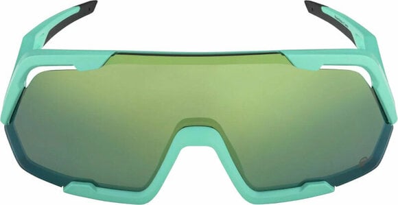 Cycling Glasses Alpina Rocket Q-Lite Turquoise Matt/Green Cycling Glasses - 2