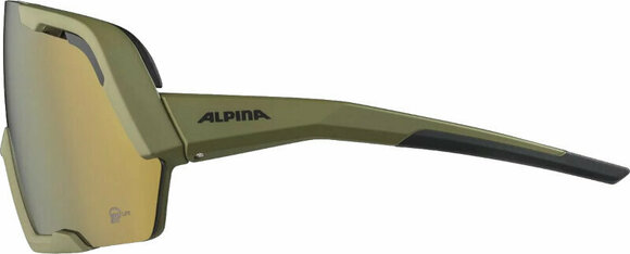 Cykelbriller Alpina Rocket Bold Q-Lite Olive Matt/Bronce Cykelbriller - 3
