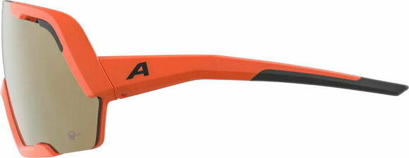 Pyöräilylasit Alpina Rocket Bold Q-Lite Pumkin/Orange Matt/Bronce Pyöräilylasit - 3