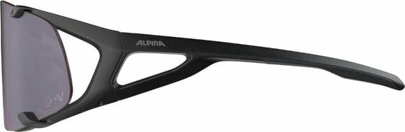 Sportglasögon Alpina Hawkeye S Q-Lite V Black Matt/Purple - 3