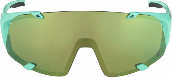 Sportbrillen Alpina Hawkeye S Q-Lite Turquoise Matt/Green - 2