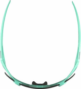 Sportbrillen Alpina Hawkeye S Q-Lite Turquoise Matt/Green - 4