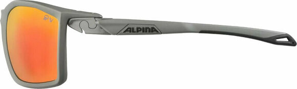 Óculos de desporto Alpina Twist Five QV Moon/Grey Matt/Rainbow - 3