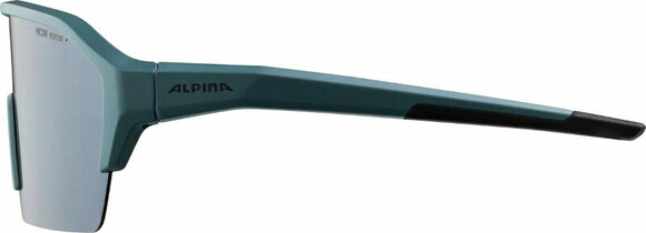 Cycling Glasses Alpina Ram HR Q-Lite Dirt/Blue Matt/Silver Cycling Glasses - 3